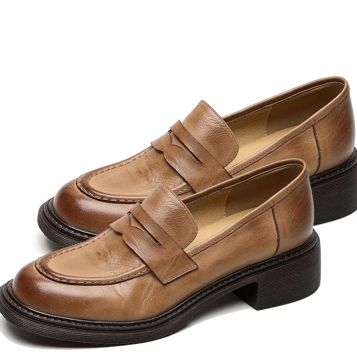 Charlotte Classic Penny Loafer Flats