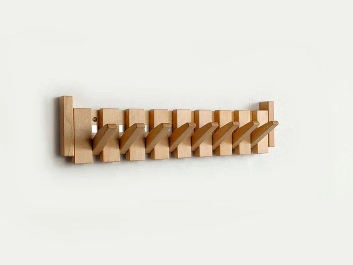 Artistic Wooden Piano Coat Rack