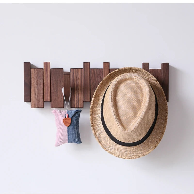 Artistic Wooden Piano Coat Rack