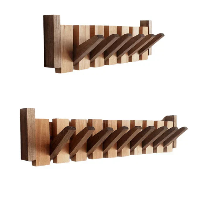 Artistic Wooden Piano Coat Rack