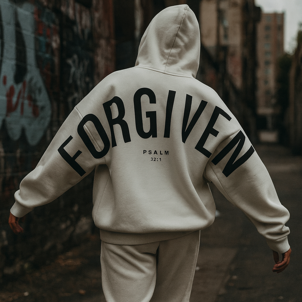 Yahweh Testimony Oversized Fleece Hoodie